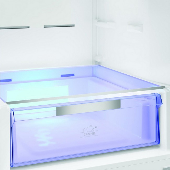 Hotpoint HPKF6353XP4UK Freestanding 59.7cm 60/40 Fridge Freezer - Pet Inox
