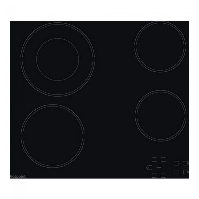 Hotpoint HR612CH 58cm Ceramic Hob - Black