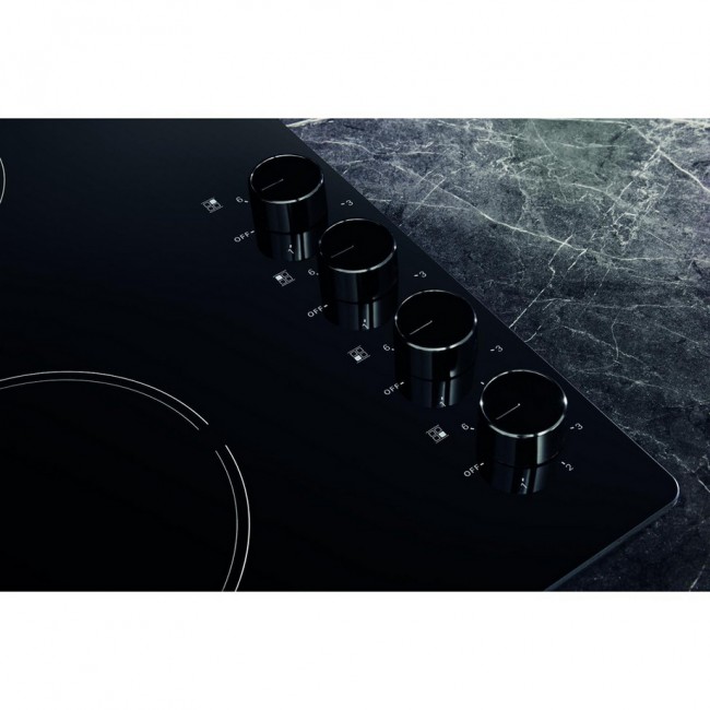 Hotpoint HR620RH 58cm Ceramic Hob - Black