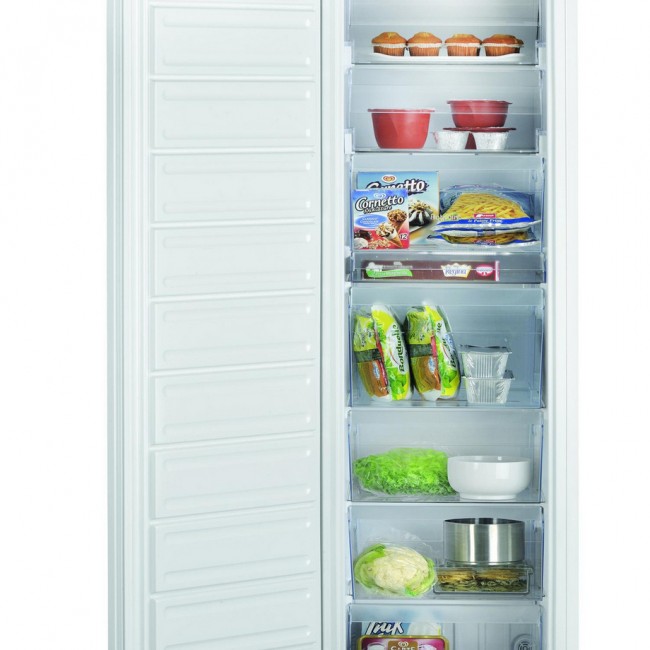 Hotpoint HTSD18F013H1BI 54cm Integrated Tall Freezer - White
