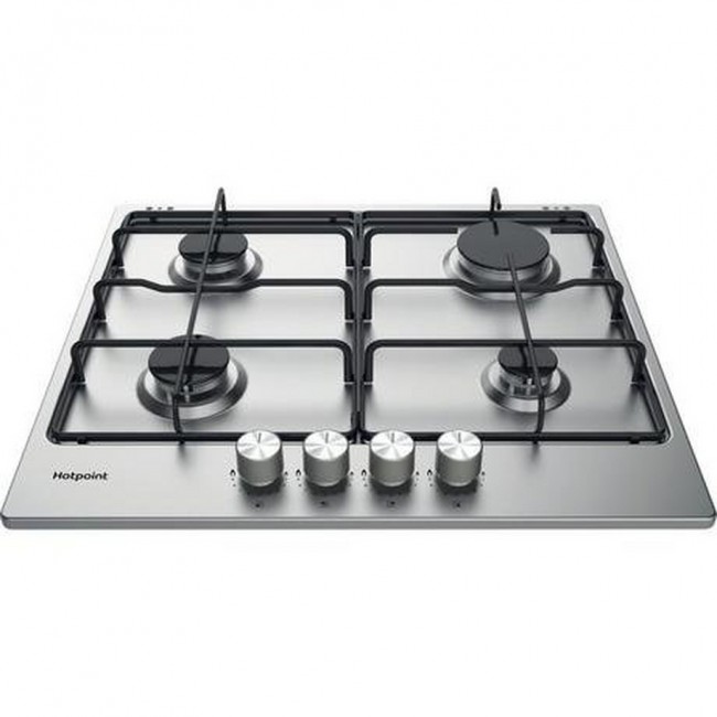 Hotpoint PPH60PFIXUK 59cm Gas Hob - Stainless Steel