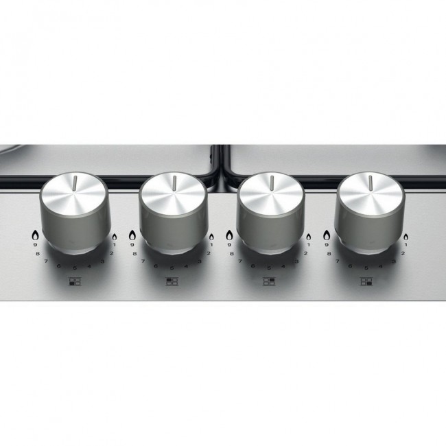 Hotpoint PPH60PFIXUK 59cm Gas Hob - Stainless Steel