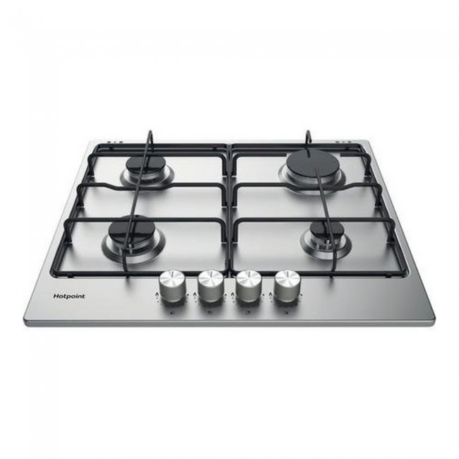 Hotpoint PPH60PFIXUK 59cm Gas Hob - Stainless Steel