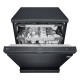 LG Series 7 TrueSteam QuadWash DF587HMS 14 PS WiFi Connected Freestanding Full Size Dishwasher - Matte Black
