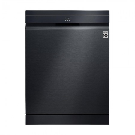 LG Series 7 TrueSteam QuadWash DF587HMS 14 PS WiFi Connected Freestanding Full Size Dishwasher - Matte Black