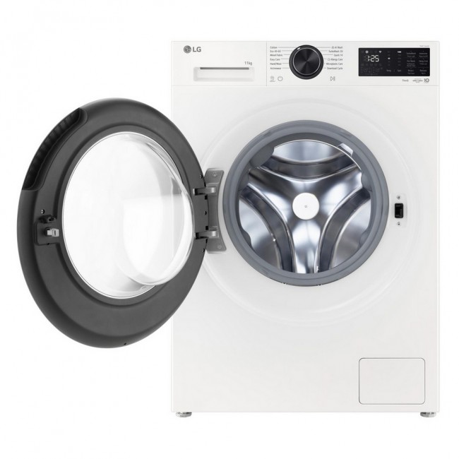 LG Series 5 AI Direct Drive F4X5011TWB - 11 kg 1400 Spin Washing Machine - White