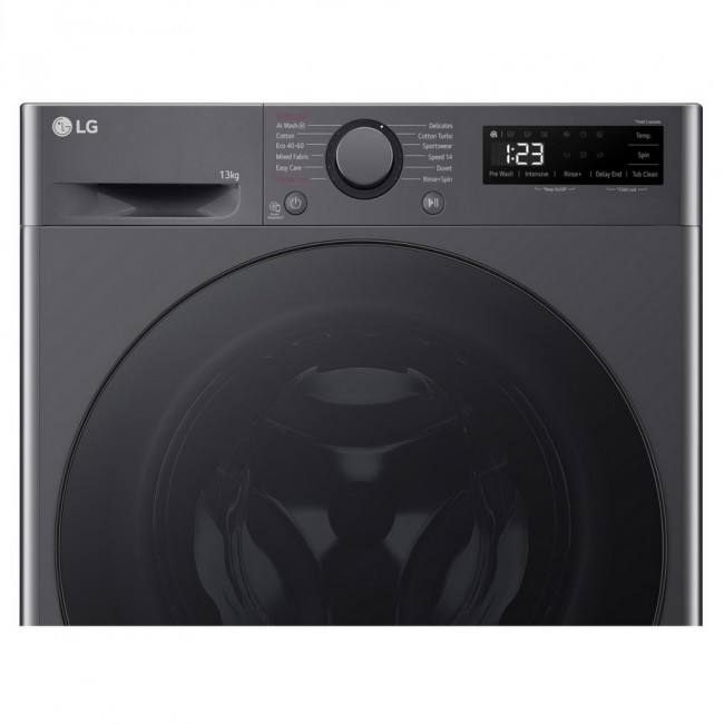 LG Series 4 AI Direct Drive F4Y513GBLN1 - 13 kg Washing Machine - Slate Grey