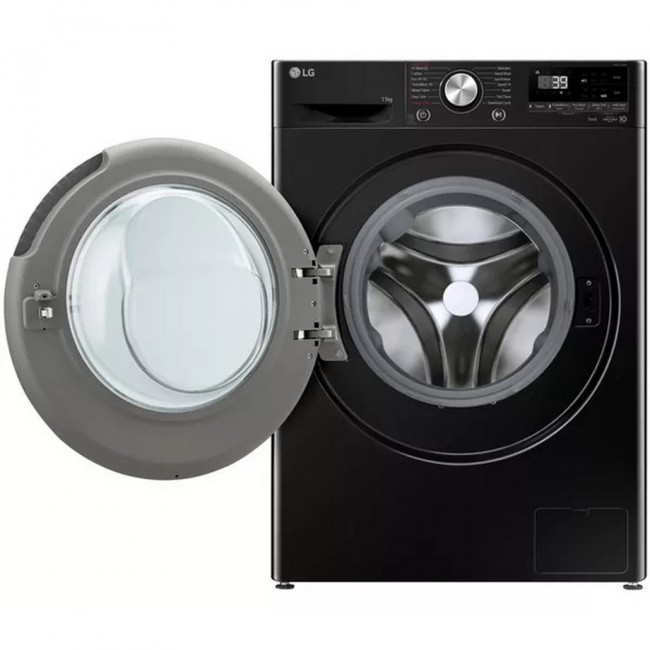 LG Series 4 Pro AI Direct Drive F4Y711NCTN1 - 11 kg Washing Machine - Onyx Black