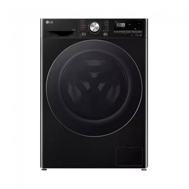 LG Series 4 Pro AI Direct Drive F4Y711NCTN1 - 11 kg Washing Machine - Onyx Black