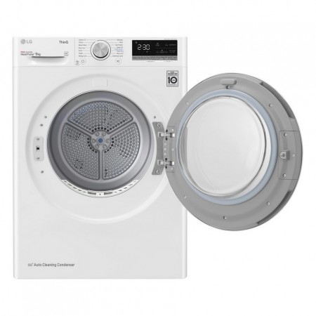 LG Series 4 ThinQ FDV709W 9 kg Heat Pump Tumble Dryer - White