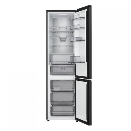 LG GBBS524CEV 59.7cm Frost Free Fridge Freezer - Essence Black Steel
