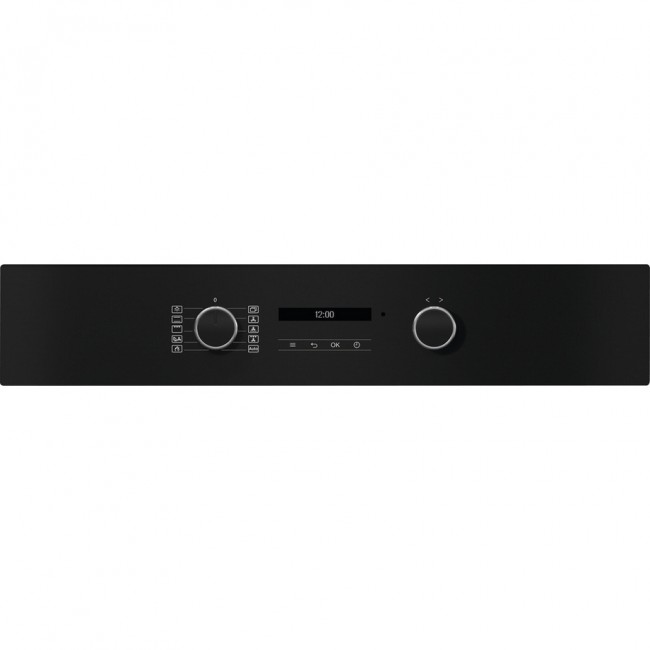 Miele H 2465 BP 59.5cm Built In Electric Single Oven - Black & Stainless Steel