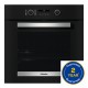 Miele H 2465 BP 59.5cm Built In Electric Single Oven - Black & Stainless Steel