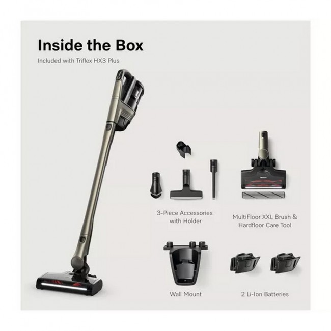 Triflex HX3 Plus Cordless Vacuum - Titanium Pearl