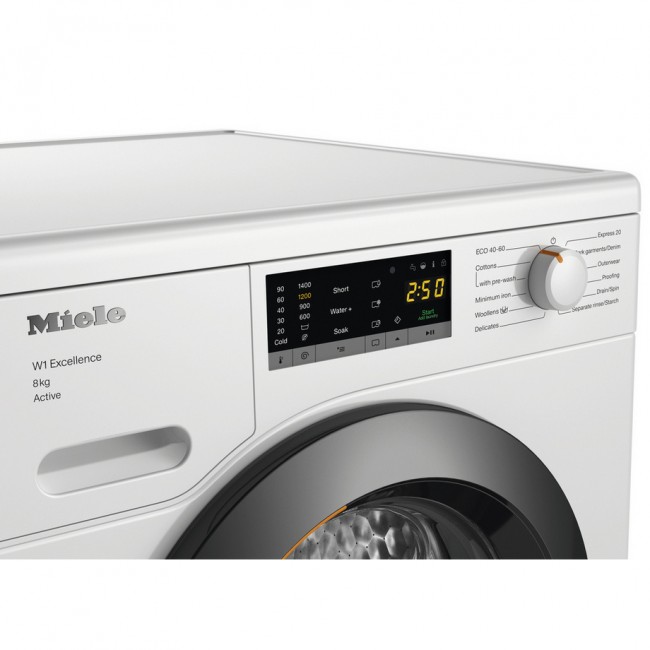 Miele WEA125 WCS 8kg 1400 Spin Washing Machine - White