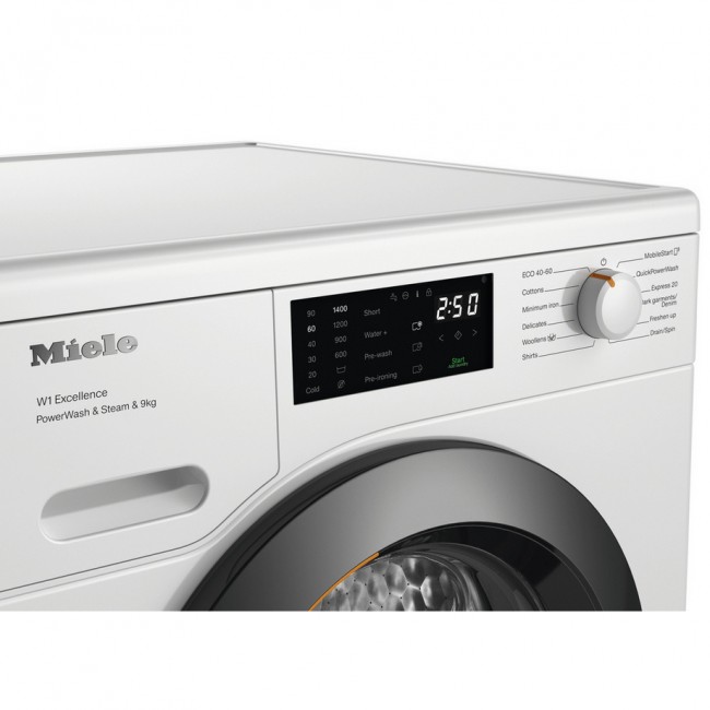 Miele WED385 WCS 9kg 1400 Spin Washing Machine - White