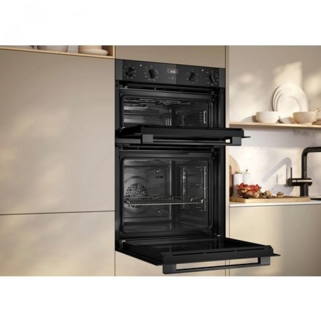 Neff U1ACE2AG3B 59.4cm Built In Electric Double Oven - Graphite Grey Neff U1ACE2AG3B 59.4cm Built In Electric Double Oven - Graphite Grey