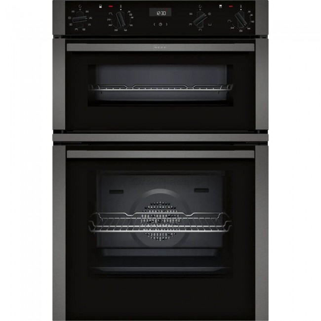 Neff U1ACE2AG3B 59.4cm Built In Electric Double Oven - Graphite Grey Neff U1ACE2AG3B 59.4cm Built In Electric Double Oven - Graphite Grey