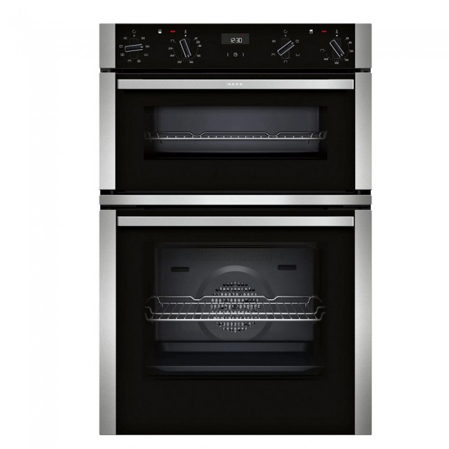 Neff U1ACE2AN3B 59.4cm Built In Electric Double Oven - Stainless Steel Neff U1ACE2AN3B 59.4cm Built In Electric Double Oven - Stainless Steel