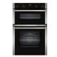 Neff U1ACE2AN3B 59.4cm Built In Electric Double Oven - Stainless Steel Neff U1ACE2AN3B 59.4cm Built In Electric Double Oven - Stainless Steel