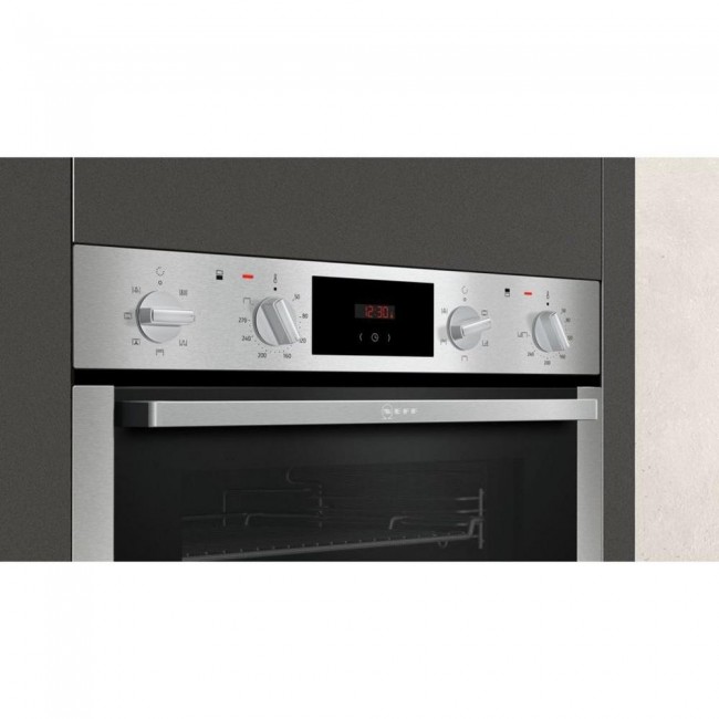 Neff U1DCC1BN0B Built In Double Electric Oven - Stainless Steel- 2 YR Warranty