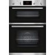 Neff U1GCC0AN0B Built In Electric Double Oven - Black & Steel -2yr warranty Neff U1GCC0AN0B Built In Electric Double Oven - Black & Steel -2yr warranty