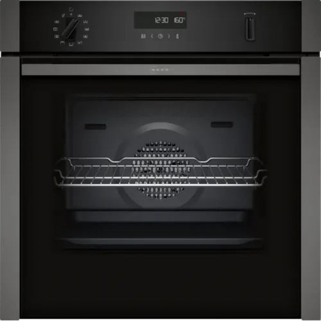 Neff B6ACH7AG7B 59.4cm Built In Electric Single Oven - Graphite Grey Neff B6ACH7AG7B 59.4cm Built In Electric Single Oven - Graphite Grey