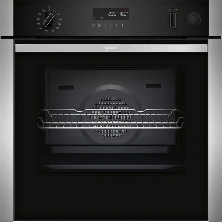 N 50 Built-in oven with added steam function 60 x 60 cm Stainless steel