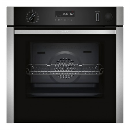 N 50 Built-in oven with added steam function 60 x 60 cm Stainless steel