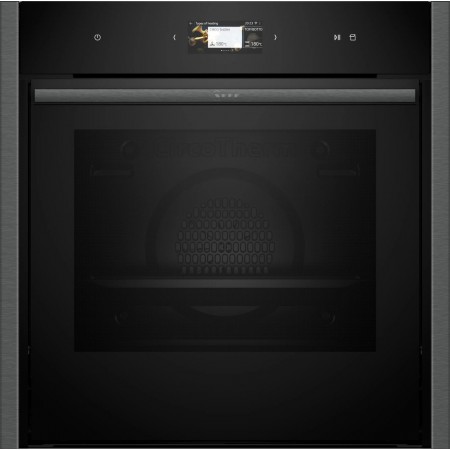 N 90 Built-in oven with added steam function 60 x 60 cm Graphite-Grey