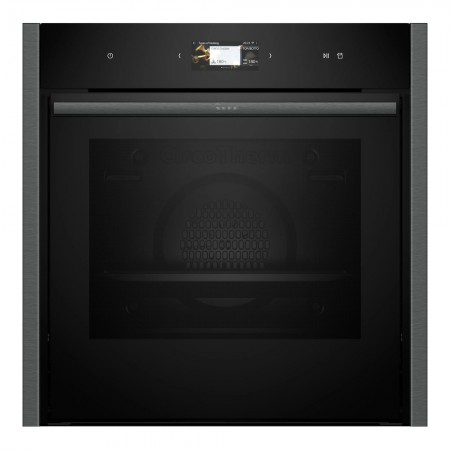 N 90 Built-in oven with added steam function 60 x 60 cm Graphite-Grey
