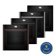 N 90 Built-in oven with added steam function 60 x 60 cm Flex Design