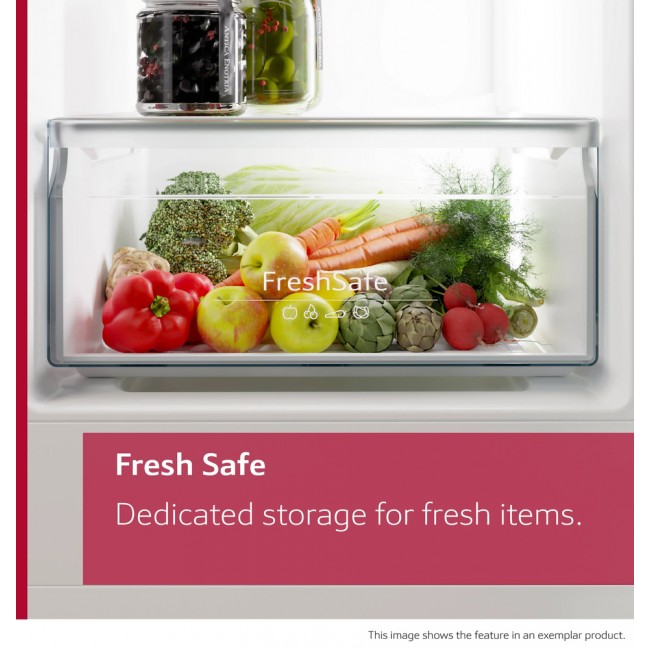 N 30 Built-in fridge-freezer with freezer at bottom 177.2 x 54.1 cm sliding hinge