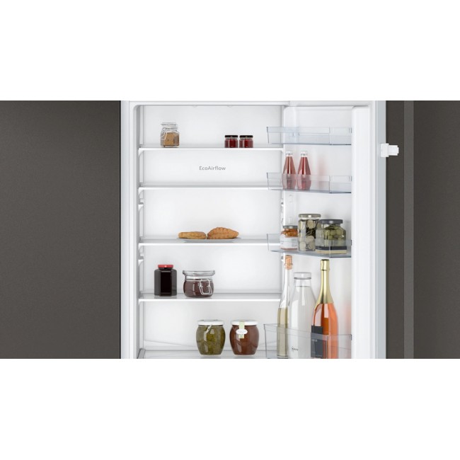 N 30 Built-in fridge-freezer with freezer at bottom 177.2 x 54.1 cm sliding hinge