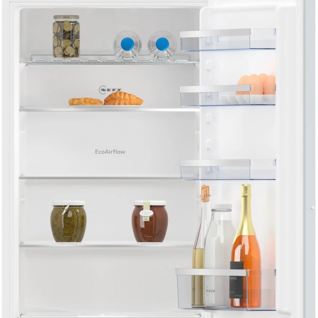 N 50 Built-in fridge-freezer with freezer at bottom 177.2 x 54.1 cm flat hinge