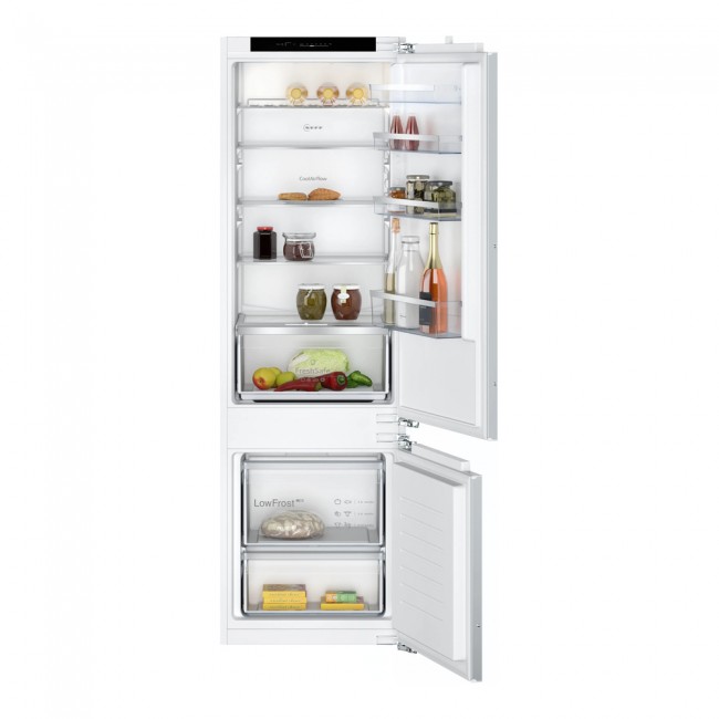 N 50 Built-in fridge-freezer with freezer at bottom 177.2 x 54.1 cm flat hinge
