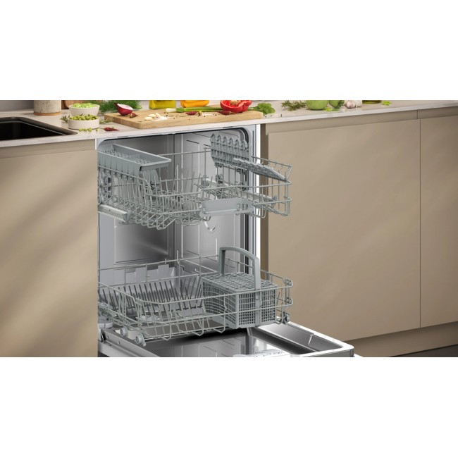 N 50 Fully-integrated dishwasher 60 cm Variable hinge