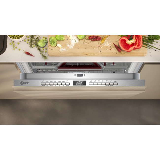 N 50 Fully-integrated dishwasher 60 cm Variable hinge