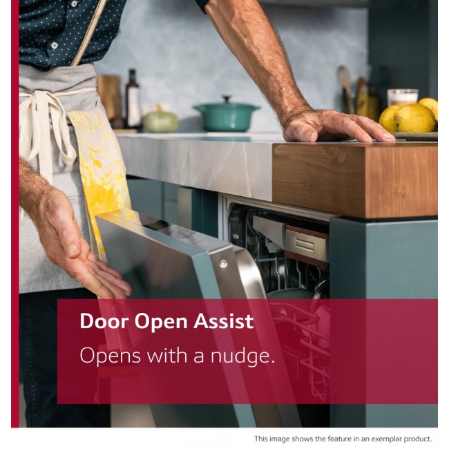 N 50 Fully-integrated dishwasher 60 cm Variable hinge