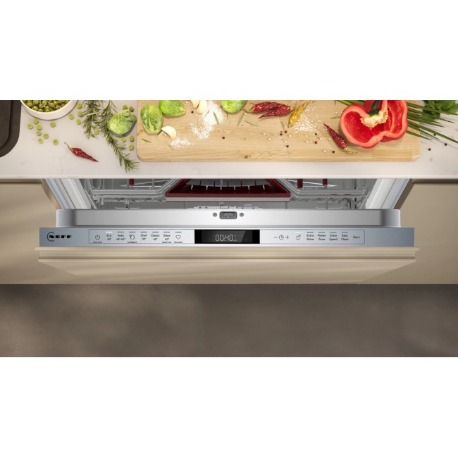 N 70 Fully-integrated dishwasher 60 cm Variable hinge