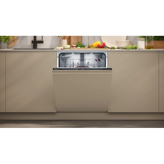 N 90 Fully-integrated dishwasher 60 cm Variable hinge