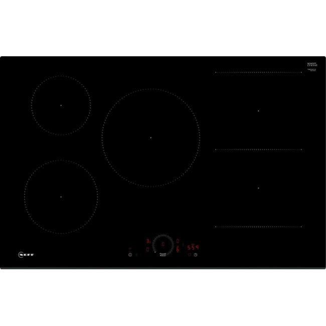 N 70 Induction hob 80 cm surface mount without frame