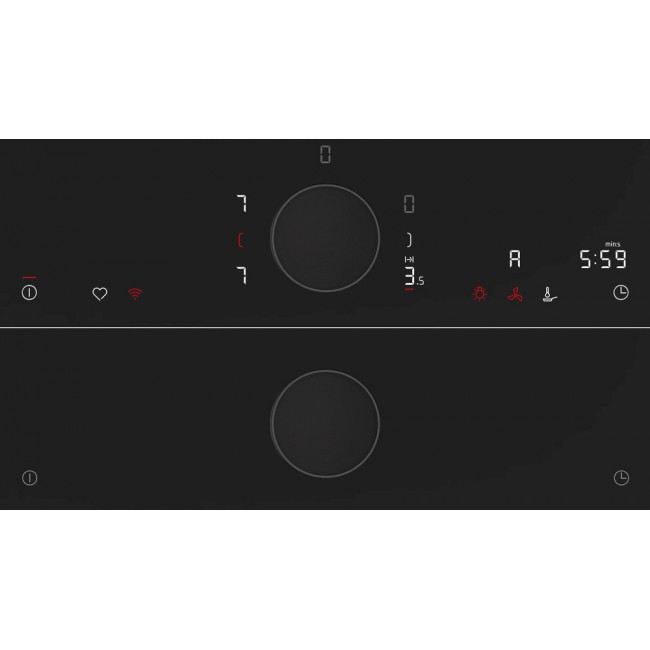 N 90 Induction hob 90 cm surface mount without frame