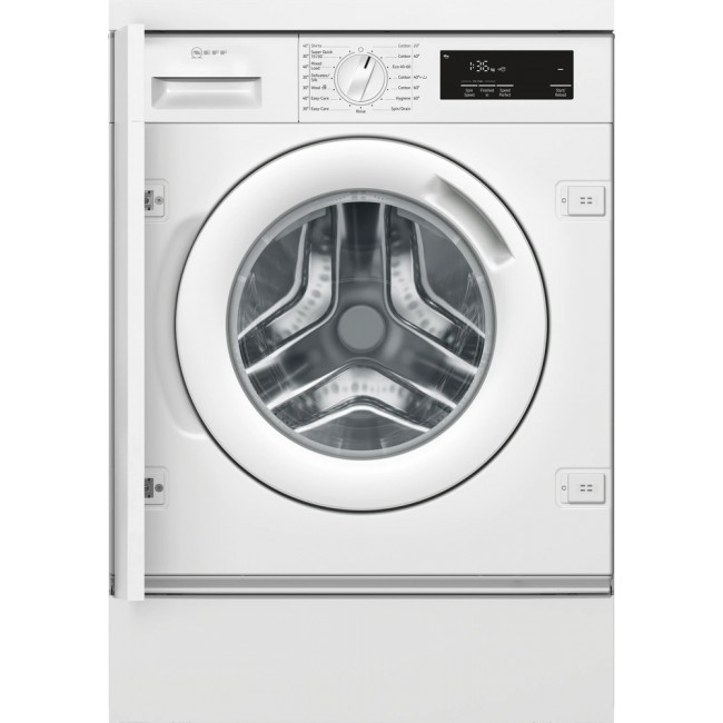 Built-in washing machine 8 kg max. 1400 rpm