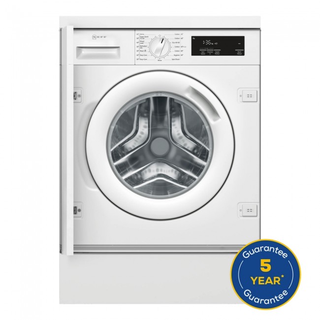Built-in washing machine 8 kg max. 1400 rpm