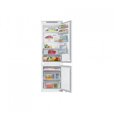 Samsung BRB70F26DES0EU SpaceMax 54cm 70/30 Integrated Frost Free Fridge Freezer - White