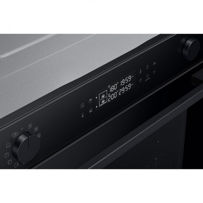 Samsung NV7B44205AK/U4 59.5cm Bespoke Series 4 Single Oven with Dual Cook - Black