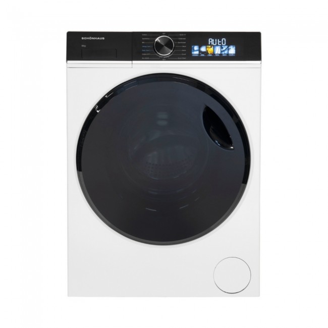 Schonhaus WMSF01814AW 8kg 1400 Spin Washing Machine - White
