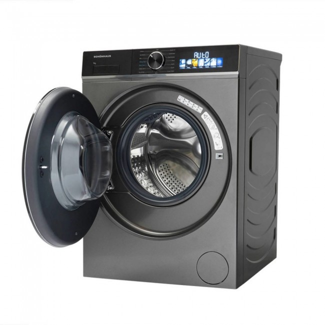 Schonhaus WMSF01914AG 9kg 1400 Spin Washing Machine - Graphite++5YR WARRANTY++