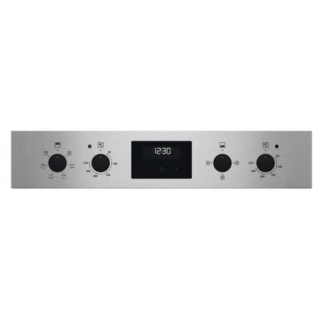 Zanussi ZKCXL3X1 Built In Electric Double Oven - Stainless Steel 2 year Warranty Zanussi ZKCXL3X1 Built In Electric Double Oven - Stainless Steel 2 year Warranty